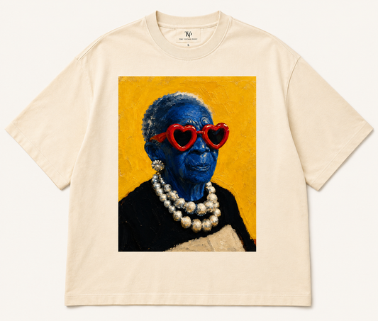 BLUE GLAMMA PORTRAIT TEE