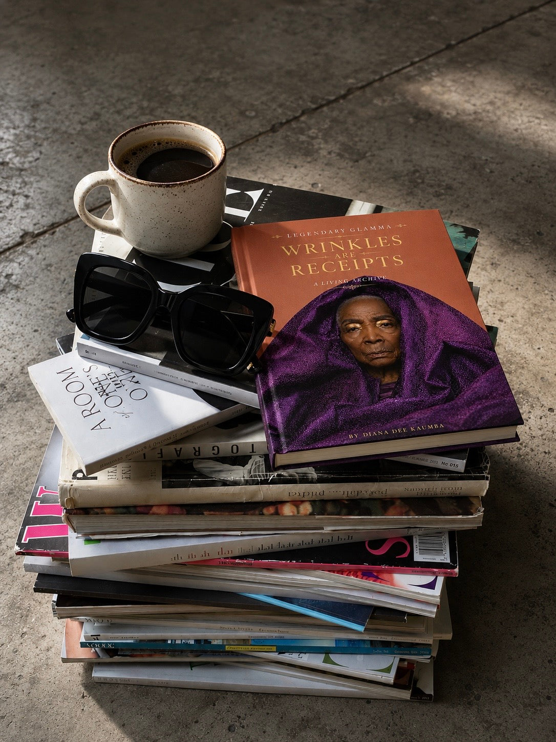 WRINKLES ARE RECEIPTS: A Living Archive book.