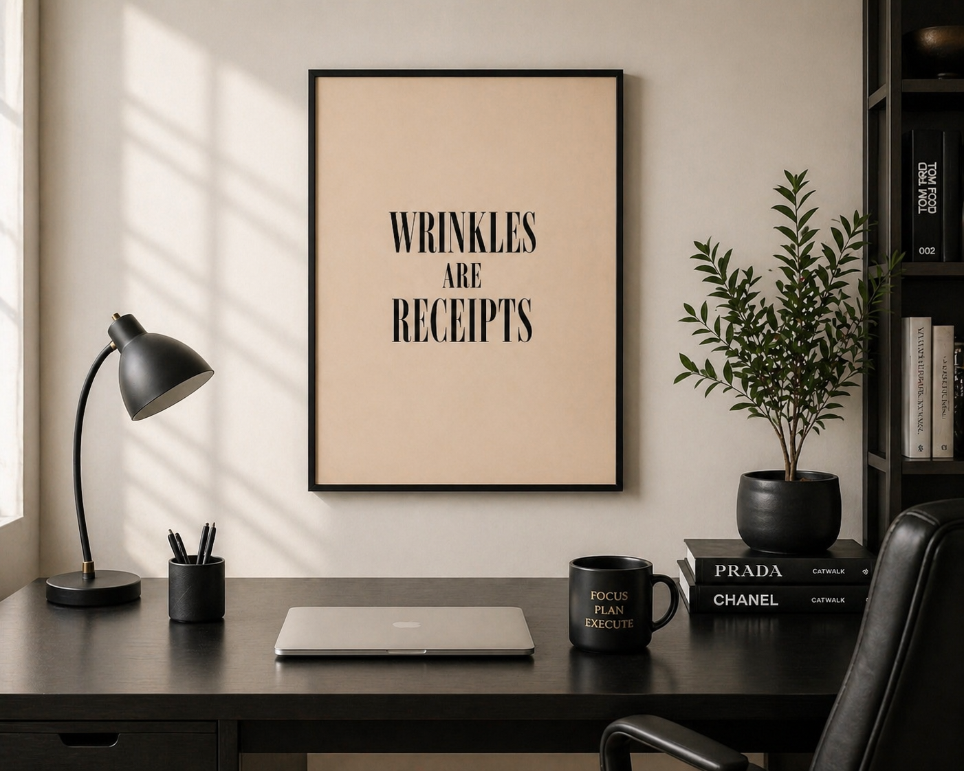 WRINKLES ARE RECEIPTS PRINT