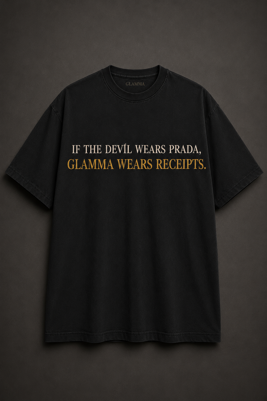 The Receipts Tee — “If The Devil Wears Prada