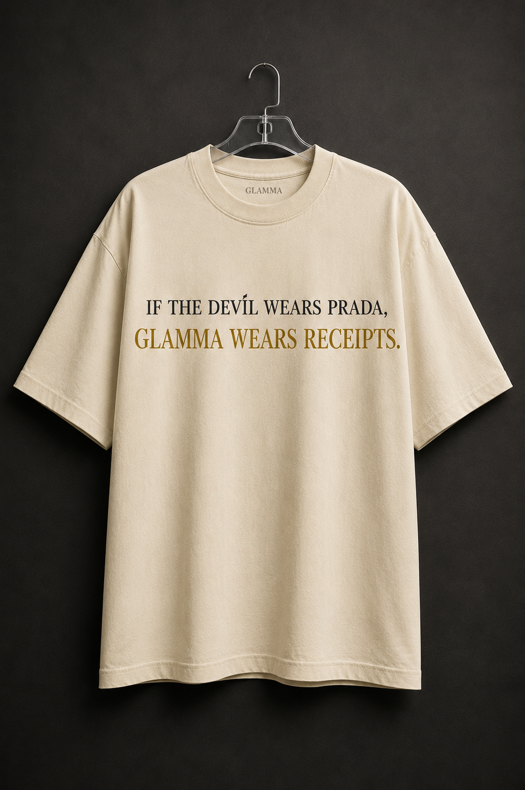 The Receipts Tee — “If The Devil Wears Prada