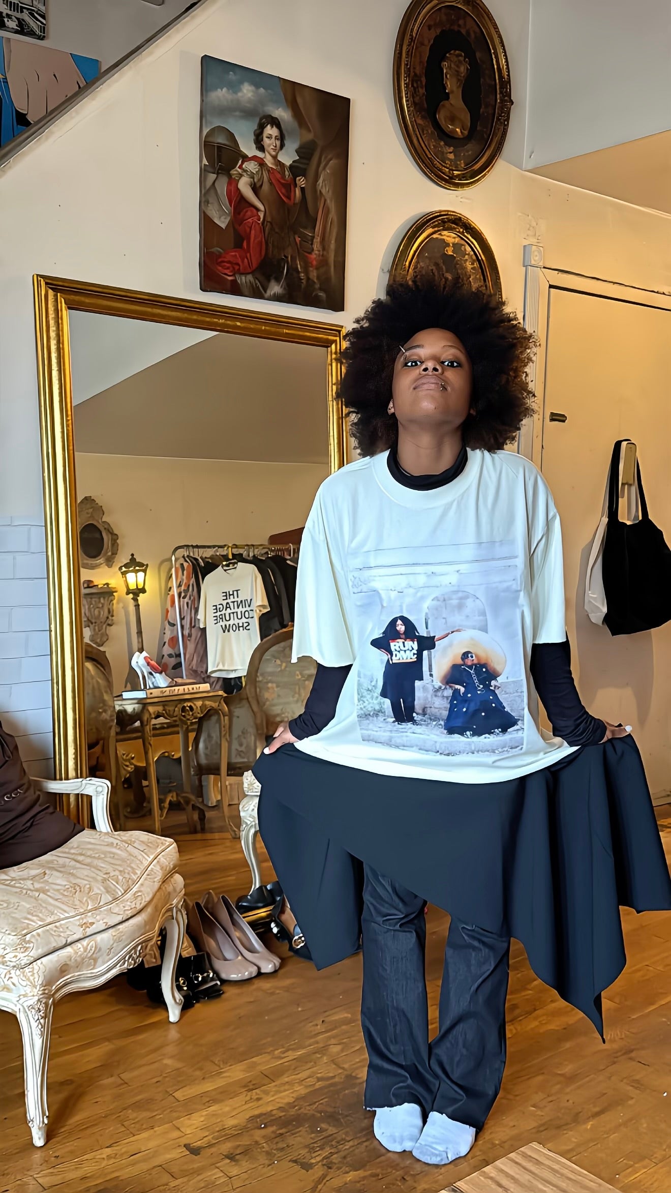 DUAL PRINT T-SHIRT