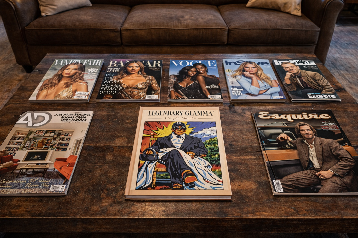 LEGENDARY GLAMMA— A Graphic Chronicle—