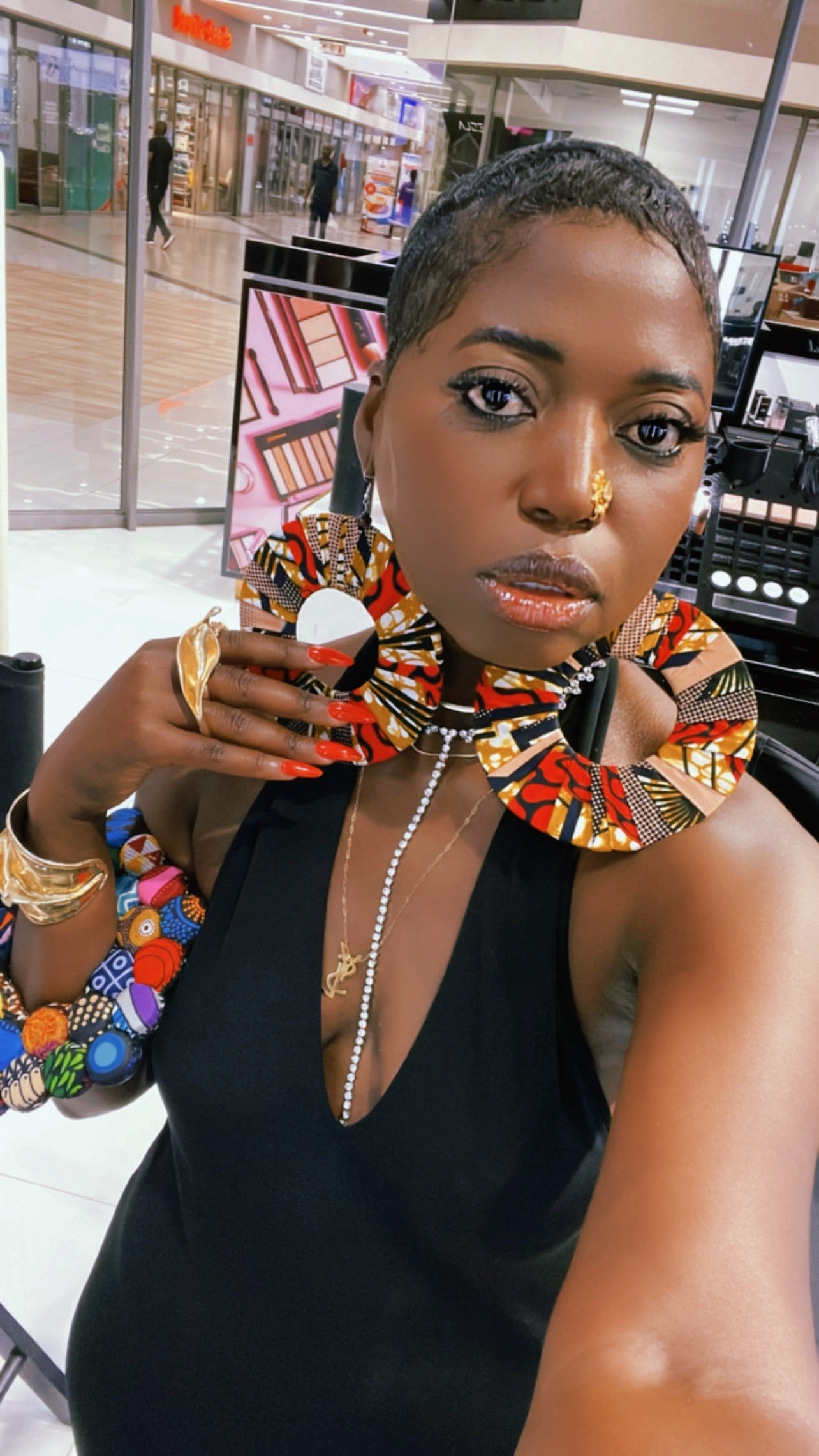 ANKARA STATEMENT EARRINGS