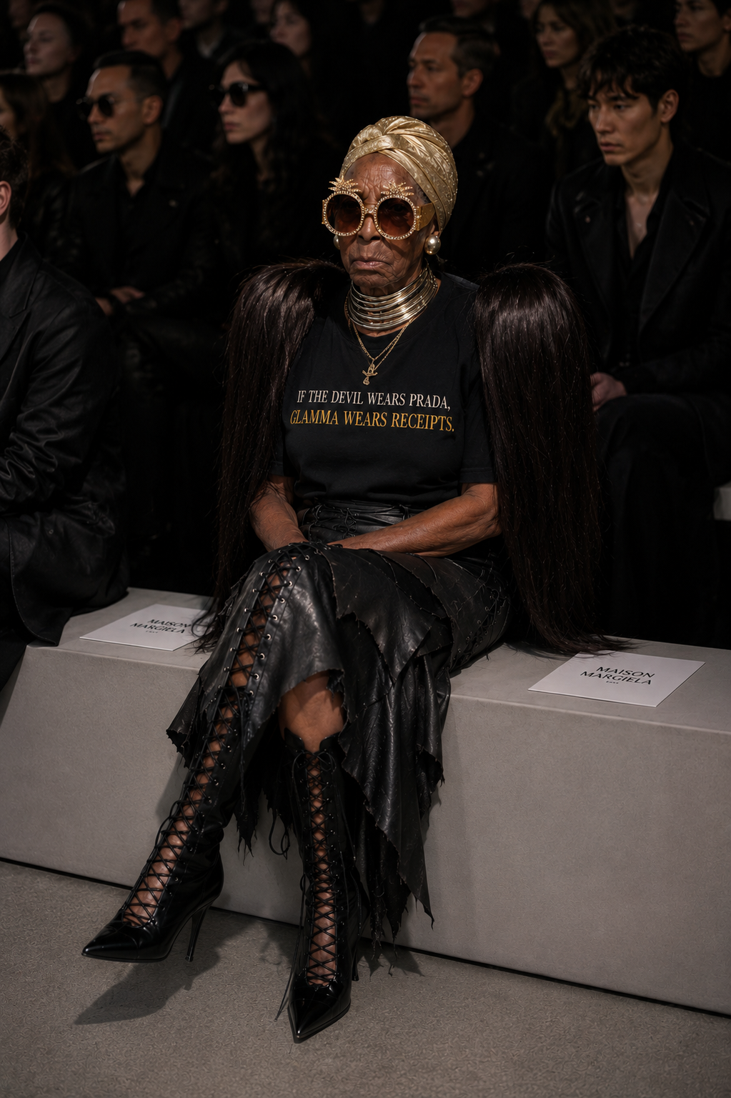 The Receipts Tee — “If The Devil Wears Prada