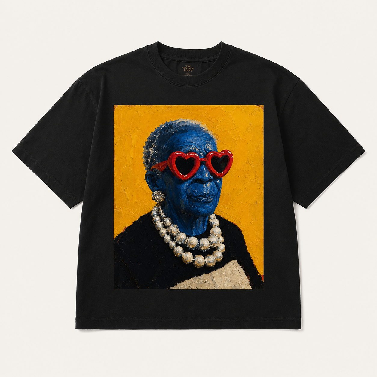 BLUE GLAMMA PORTRAIT TEE